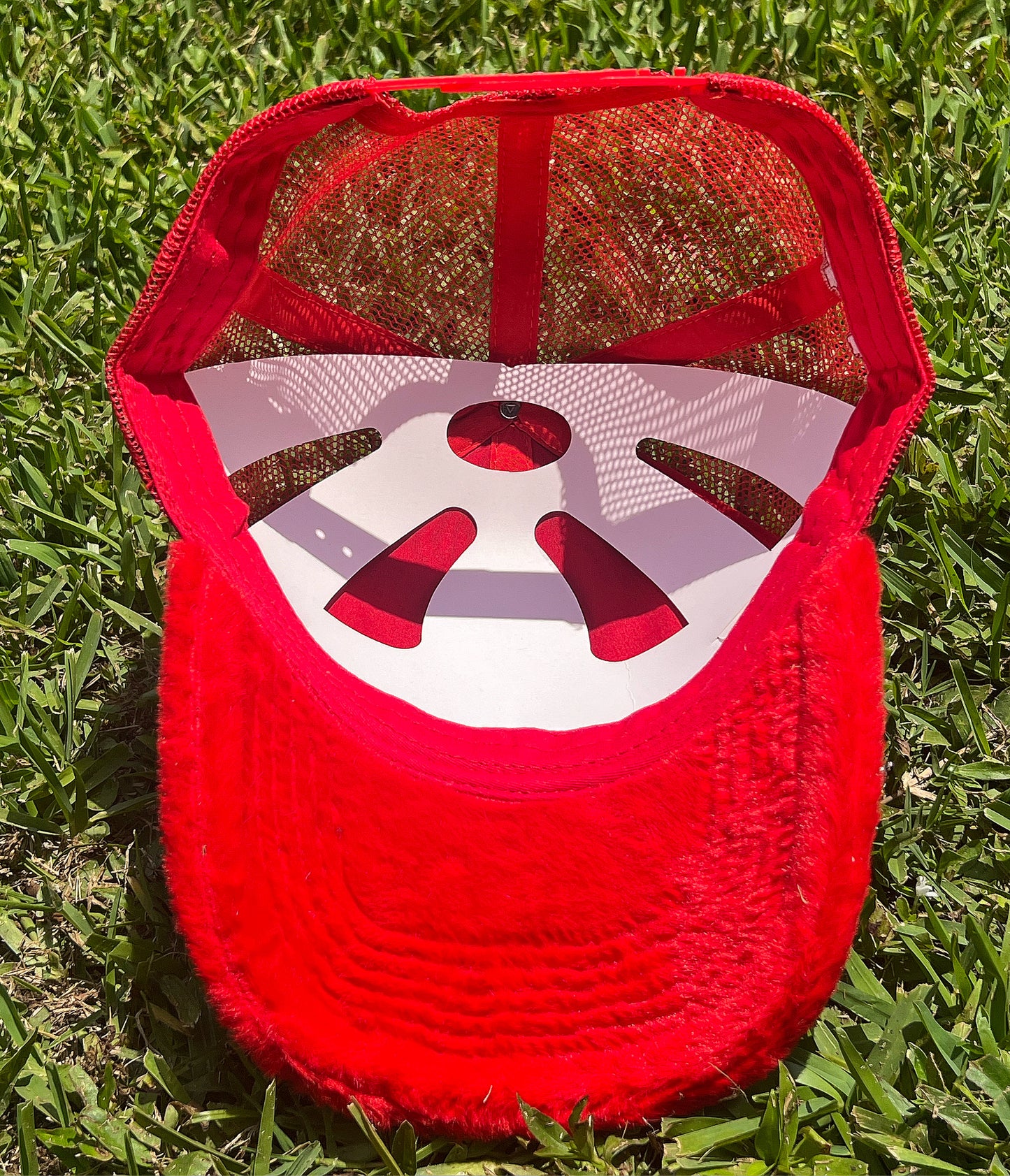 Cherry Red Trucker Cap